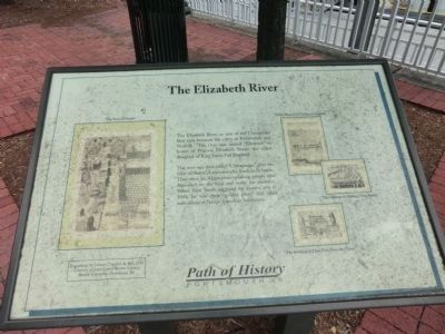 The Elizabeth River Marker image. Click for full size.