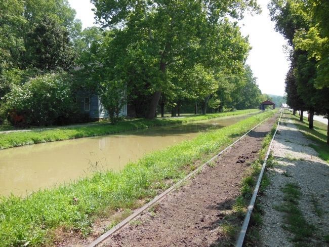 Whitewater Canal State Historic Site image. Click for full size.