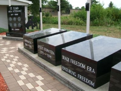 St. Elmo Area Veterans Memorial Honor Roll image. Click for full size.