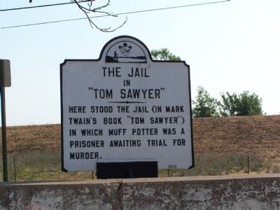 The Jail in "Tom Sawyer" Marker image. Click for full size.