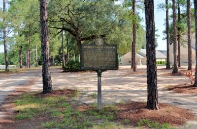 Beards Creek Marker and Church image. Click for full size.