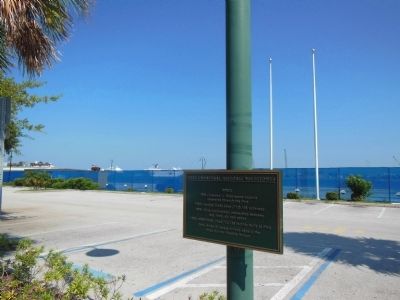 Port Canaveral Historic Milestones Marker image. Click for full size.