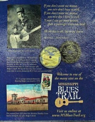 Jimmie Rodgers & The Blues Marker image. Click for full size.