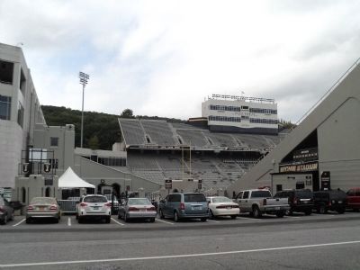 Michie Stadium and Marker image. Click for full size.