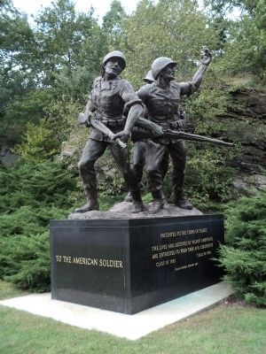 Monument at the US Military Academy image. Click for full size.