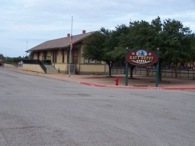 The Crash at Crush Marker, far end of Katy Depot image. Click for full size.