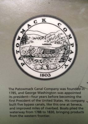 Patowmack Canal Company Logo image. Click for full size.