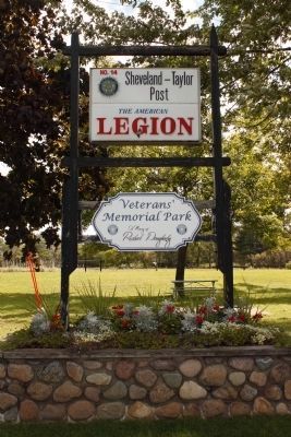 Iola Veterans Memorial Marker image. Click for full size.