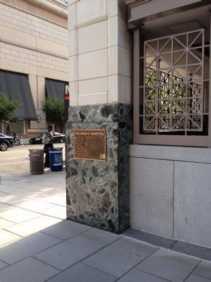Children's Hospital Marker image. Click for full size.