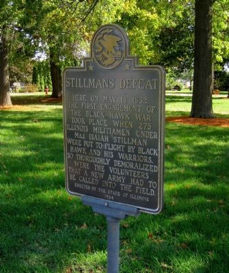 Stillman's Defeat Marker image. Click for full size.