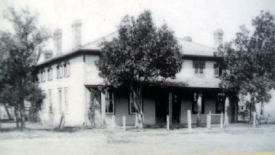 Commanding Officer's House Photo on Marker. Click for full size. Commanding Officer's House Photo on Marker image. Click for full size.
