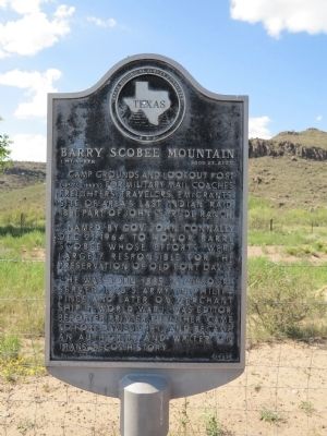 Barry Scobee Mountain Marker image. Click for full size.
