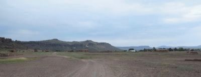 San Antonio - El Paso Road and Painted Comanche Camp in distance image. Click for full size.