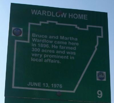 Wardlow Home Marker image. Click for full size.
