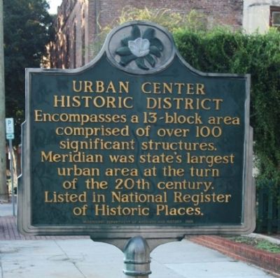 Urban Center Historic District Marker image. Click for full size.