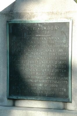Caughnawaga 1667 - 1780 Marker. Click for full size. Caughnawaga 1667 - 1780 Marker image. Click for full size.