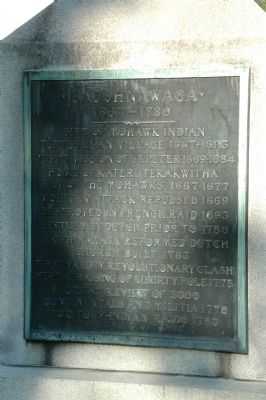 Caughnawaga 1667 - 1780 Marker image. Click for full size.