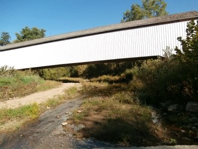 Looking North - - Under the Covered Bridge image. Click for full size.
