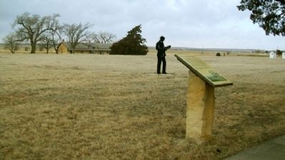 Post Surgeon's Quarters Marker image. Click for full size.