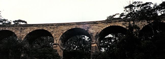 Sandstone viaduct image. Click for full size.