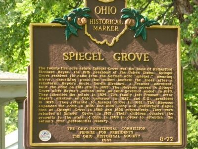 Spiegel Grove Marker image. Click for full size.
