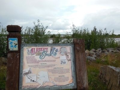 Alaska's Gold Rush Era Marker image, Touch for more information