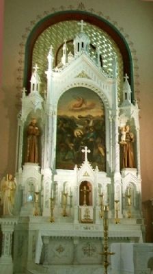 St. Fidelis Catholic Church Altar image. Click for full size.