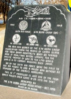 6th Bomb Group Marker image. Click for full size.