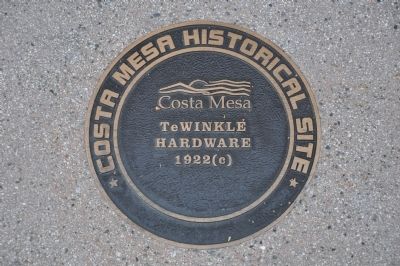 TeWinkle Hardware Marker image. Click for full size.
