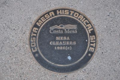 Mesa Cleaners Marker image. Click for full size.