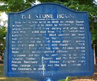 The Stone House Marker image. Click for full size.