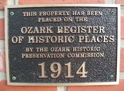 Commercial Building ORHP Marker image. Click for full size.