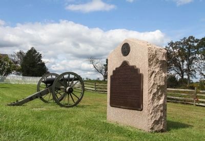 Batteries B & L, Second U.S. Artillery Marker image. Click for full size.