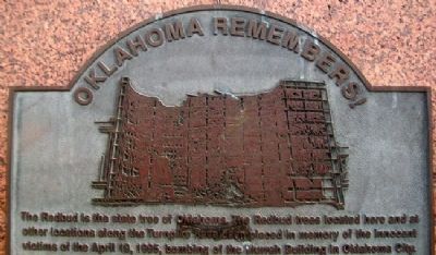 Murrah Federal Building Bombing Marker image. Click for full size.