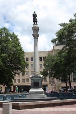 Jacksonville Confederate Monument Marker image. Click for full size.