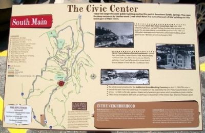 The Civic Center Marker image. Click for full size.