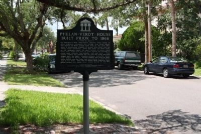 Phelan-Verot House Marker, looking south along N 4th Street image. Click for full size.