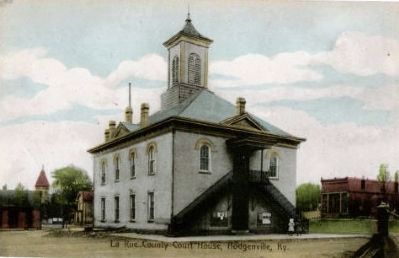 1910 Courthouse - Hodgenville, Kentucky image. Click for full size.