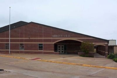 Abbott Independent School District along First Street image. Click for full size.