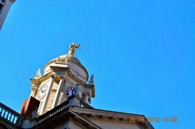 The Tower Clock and Dome image. Click for full size.