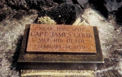 Captain James Cook Marker image. Click for full size.
