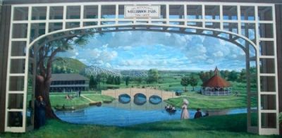 Millbrook Park Mural. Click for full size. Millbrook Park Mural image. Click for full size.