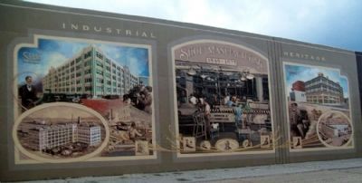 Shoe Manufacturing - Industrial Heritage Mural image. Click for full size.