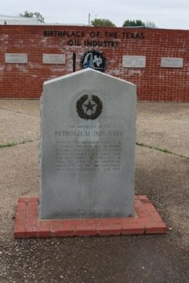 The Birthplace of the Petroleum Industry Marker image. Click for full size.