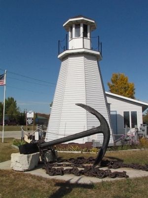 Anchor and Lighthouse image. Click for full size.