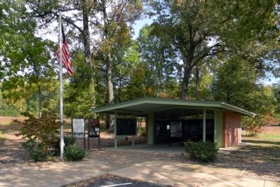 Wide view of the The Wilderness Marker. Click for full size. Wide view of the The Wilderness Marker image. Click for full size.