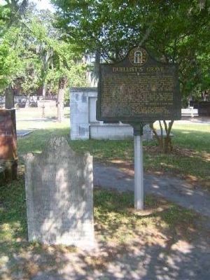Duellist's Grave Marker. Click for full size. Duellist's Grave Marker image. Click for full size.
