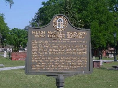 Hugh McCall (1767-1823) Marker image. Click for full size.