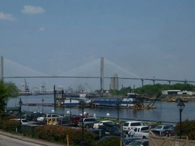 Savannah River Bridge image. Click for full size.