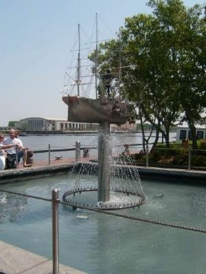 Waterfront Fountain image. Click for full size.